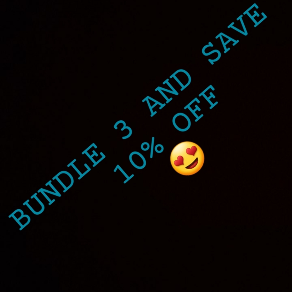 Buy 3 of the Listings & save 10 off 🤩